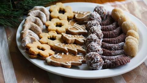 Christmas cookies.