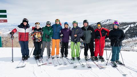 Mountain Host Tour group photo.