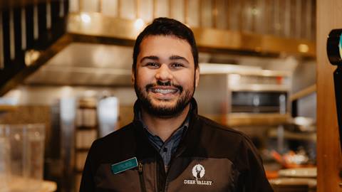 Deer Valley Food and Beverage staff member 