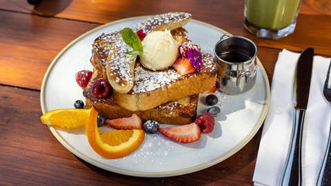 Deer Valley Cafe french toast