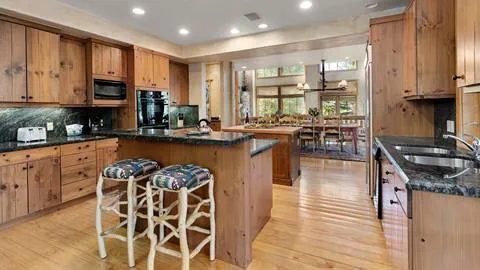 Kitchen in Deer Valley Lodging Property 3020 Thistle.