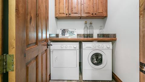 Grand Lodge 405 laundry room.