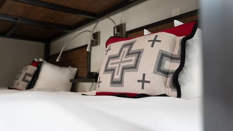 Lodges at Deer Valley pillows and bedding