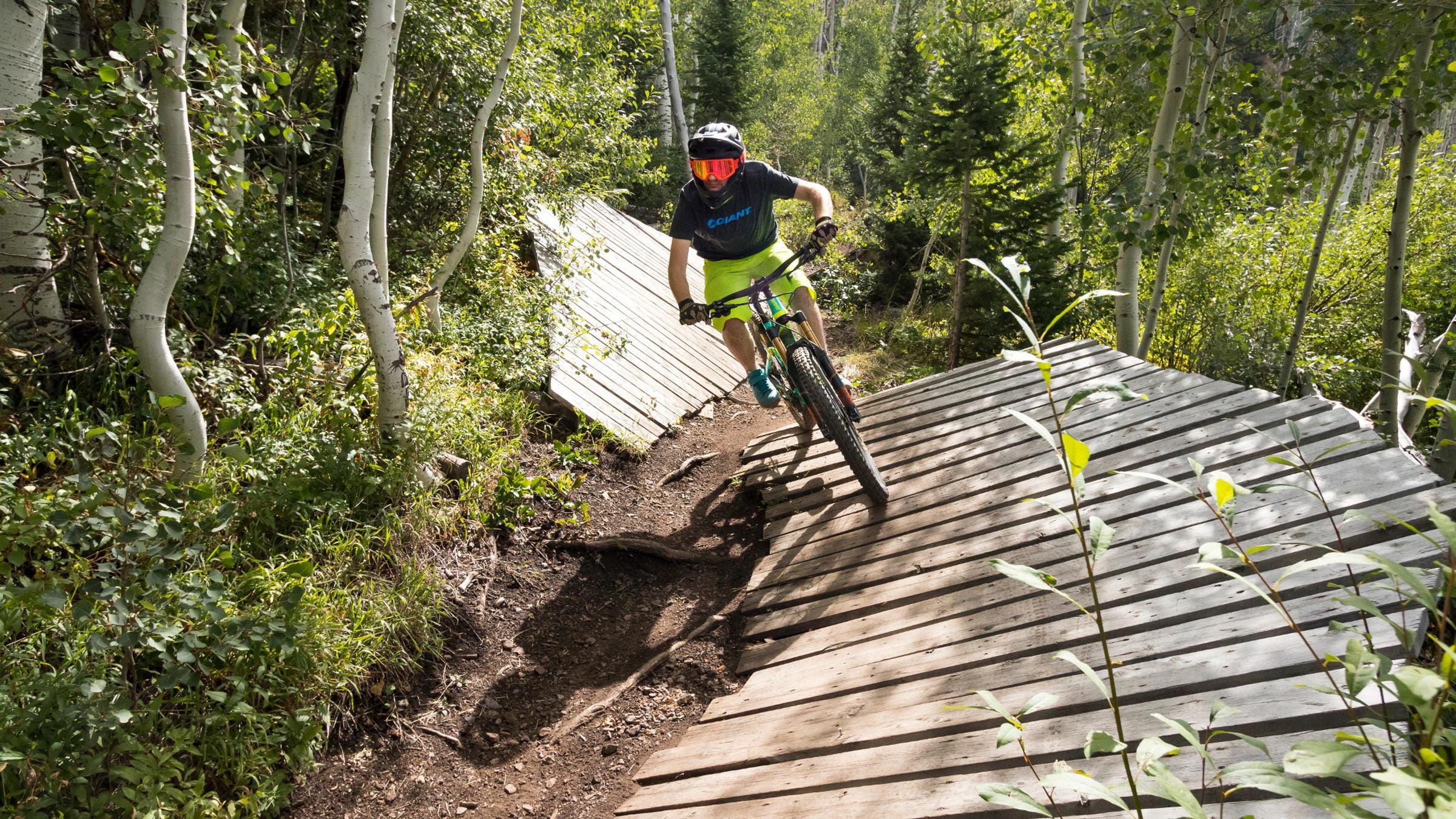 Mountain bike for discount trails and downhill